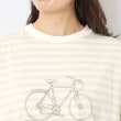 ルイシャンタン(Lui Chantant)の【洗える／無地／ボーダー】ジャージグラフィックTシャツ4