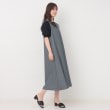 ルイシャンタン(Lui Chantant)の【洗える】デニムライクAラインワンピース9