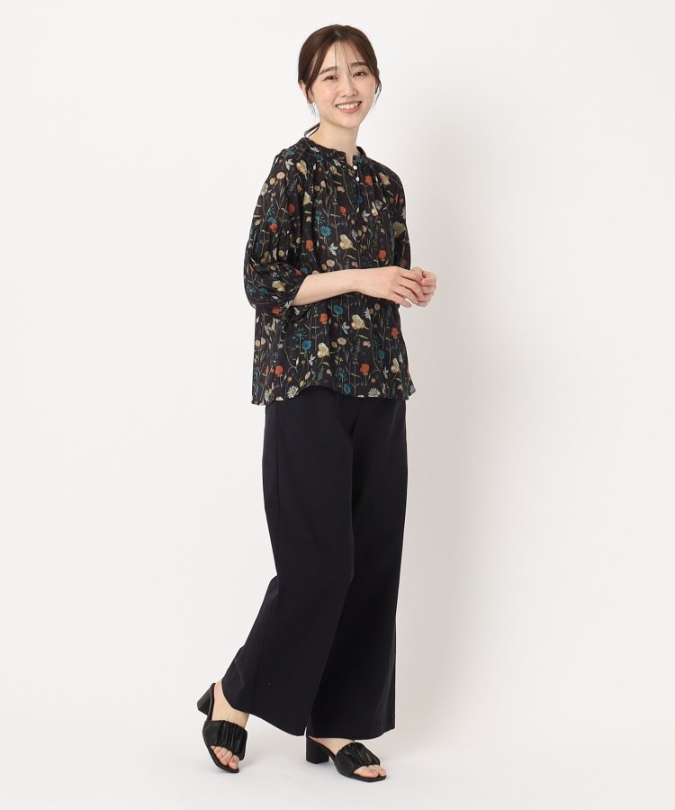ルイシャンタン(Lui Chantant)の【洗える／接触冷感】ネオバックラッシュワイドパンツ15