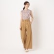 ルイシャンタン(Lui Chantant)の【洗える／接触冷感】ネオバックラッシュワイドパンツ10