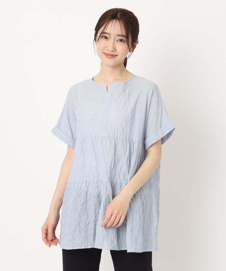 ルイシャンタン(Lui Chantant)の再入荷！【洗える／日本製】コットンチュニック16