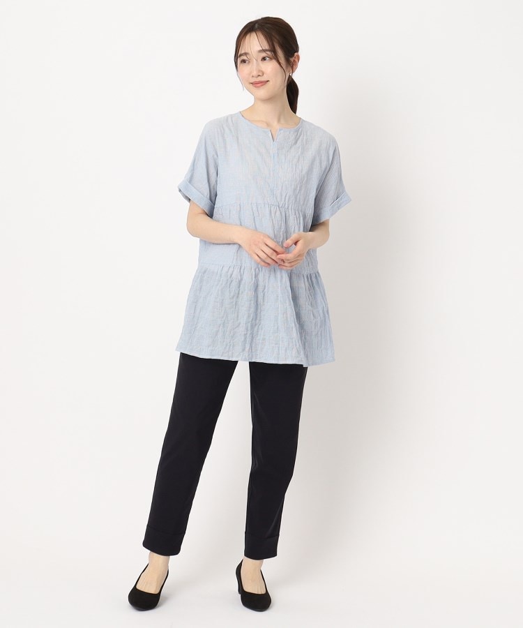 ルイシャンタン(Lui Chantant)の再入荷！【洗える／日本製】コットンチュニック18