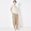 ルイシャンタン(Lui Chantant)の【スーツのインナー合わせにおすすめ！／洗える／日本製】リバティ・花柄・無地 Tブラウス21
