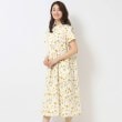 ルイシャンタン(Lui Chantant)の【洗える／日本製／リバティ】コットンリバティワンピース イエロー(132)