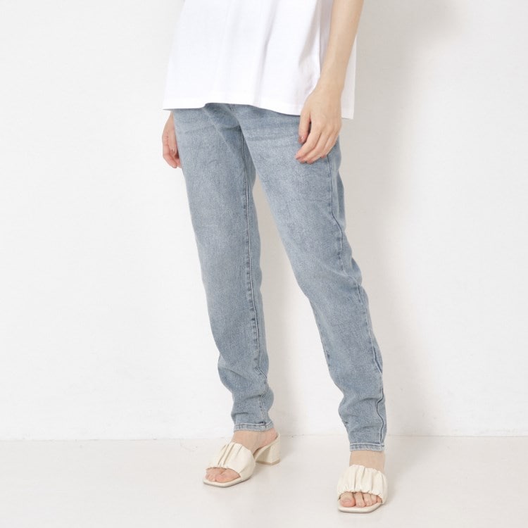 ルイシャンタン(Lui Chantant)の【デニムバック付き／洗える／ストレッチ】ニットデニム デニムパンツ