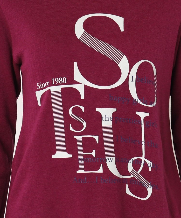 スチェッソ(SUTSESO　)のロゴプリント長袖Tシャツ6