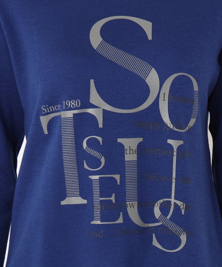 スチェッソ(SUTSESO　)のロゴプリント長袖Tシャツ14