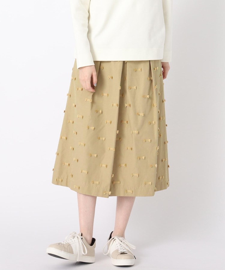 ＜WORLD＞ SUTSESO(スチェッソ) オリジナルカットジャカードスカート画像