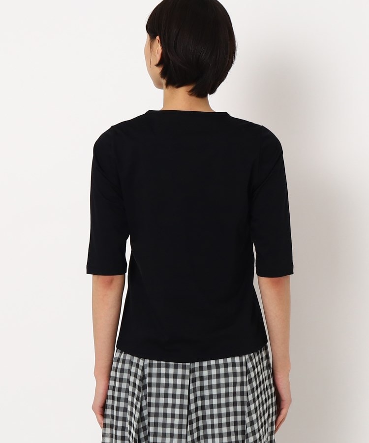 スチェッソ(SUTSESO　)の大人の着映えTシャツ/刺繍＆スパンコール ハートデザインTシャツ3