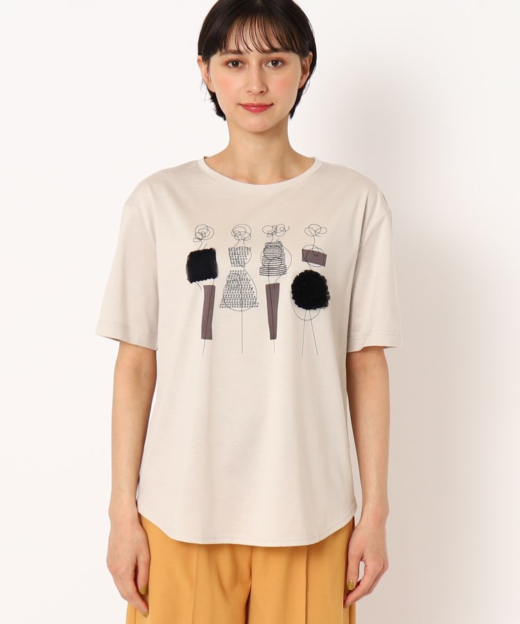スチェッソ(SUTSESO　)の大人の着映えTシャツ/ビアンカTシャツ1