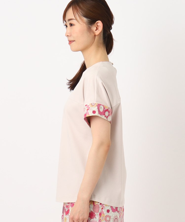 スチェッソ(SUTSESO　)の【セットアップ可】リバティプリント デザインTシャツ2