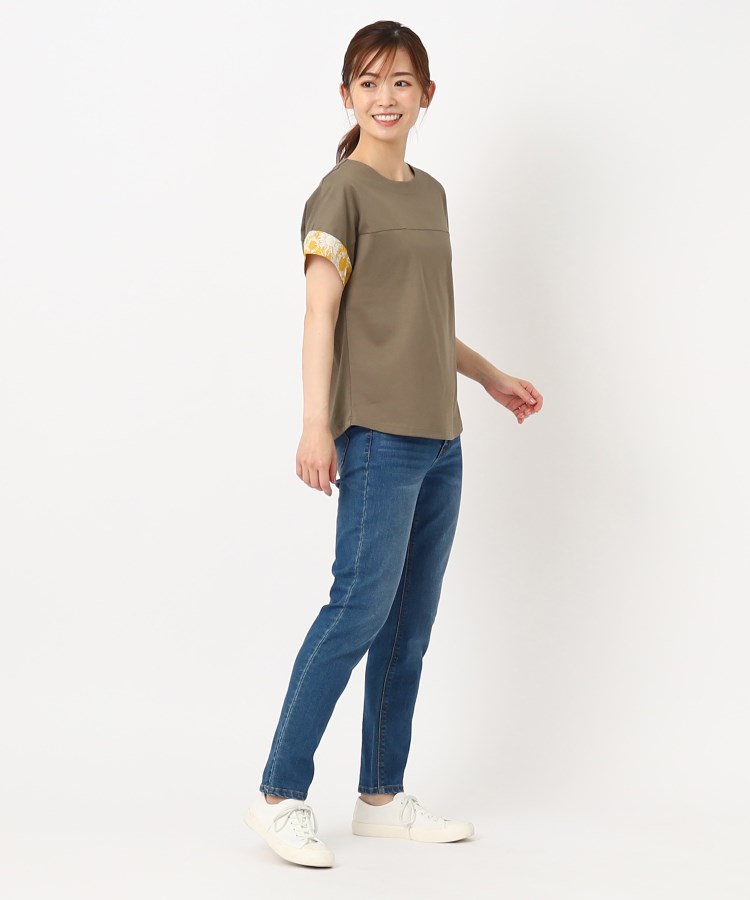 スチェッソ(SUTSESO　)の【セットアップ可】リバティプリント デザインTシャツ23