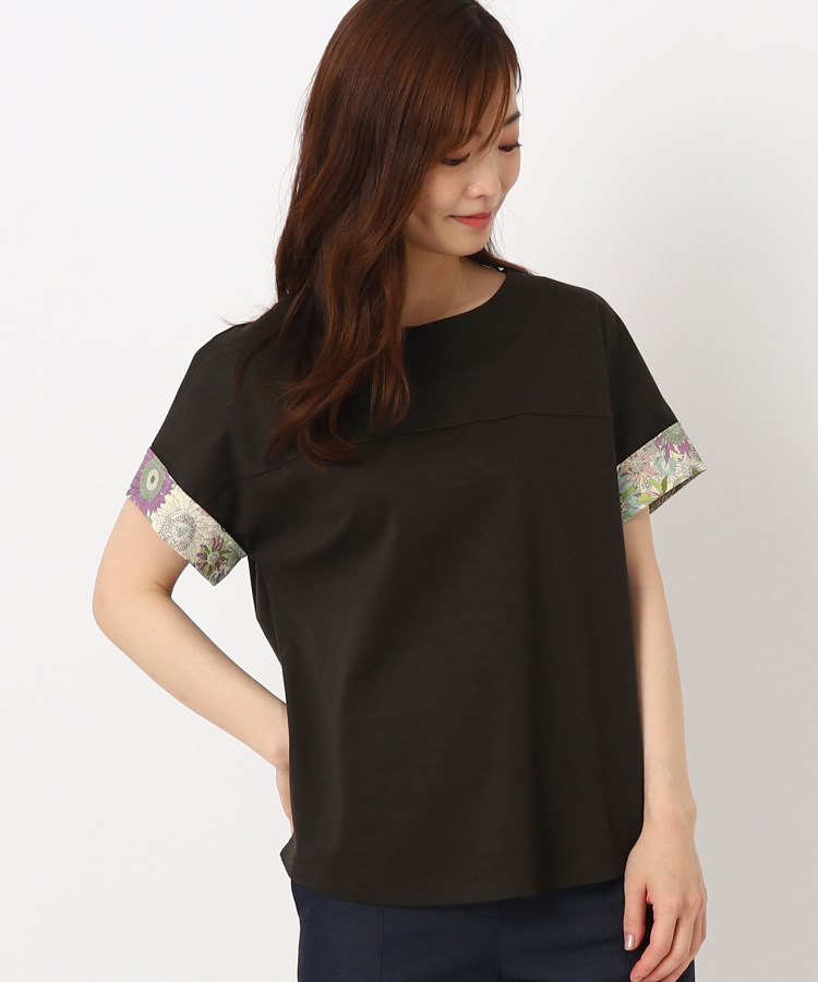 スチェッソ(SUTSESO　)の【セットアップ可】リバティプリント デザインTシャツ25