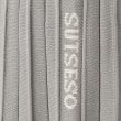 スチェッソ(SUTSESO　)の【セットアップ可】サイドロゴデザイン ジャカードニットプリーツスカート21