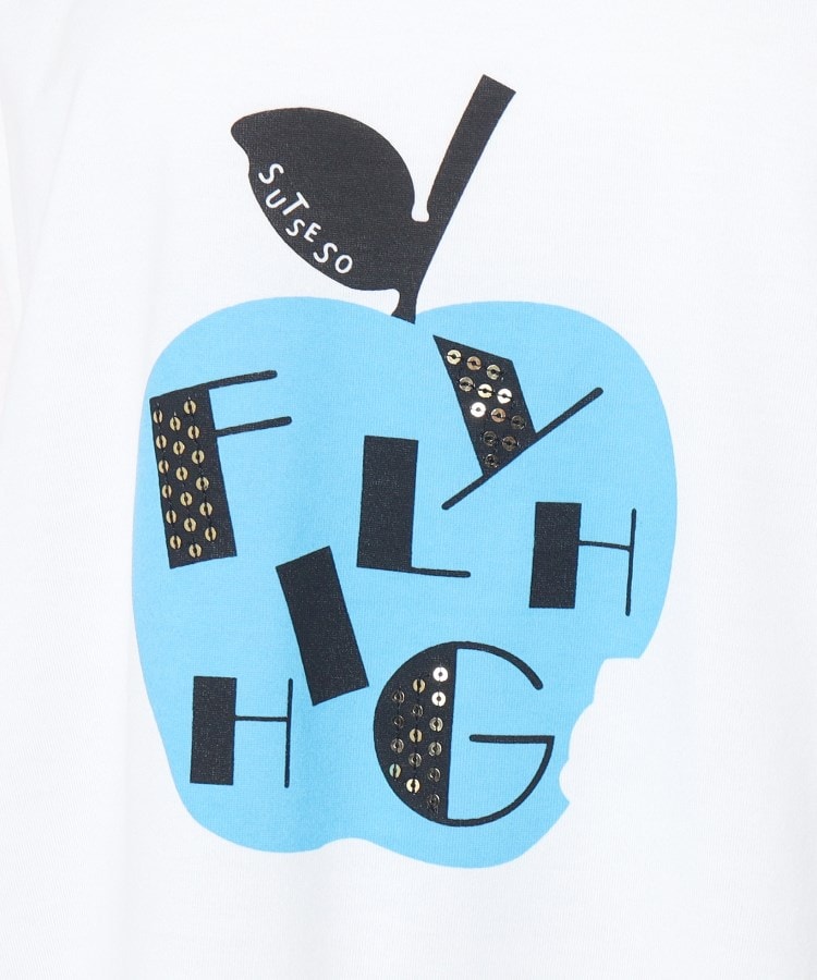 スチェッソ(SUTSESO　)のリンゴモチーフプリントTシャツ9