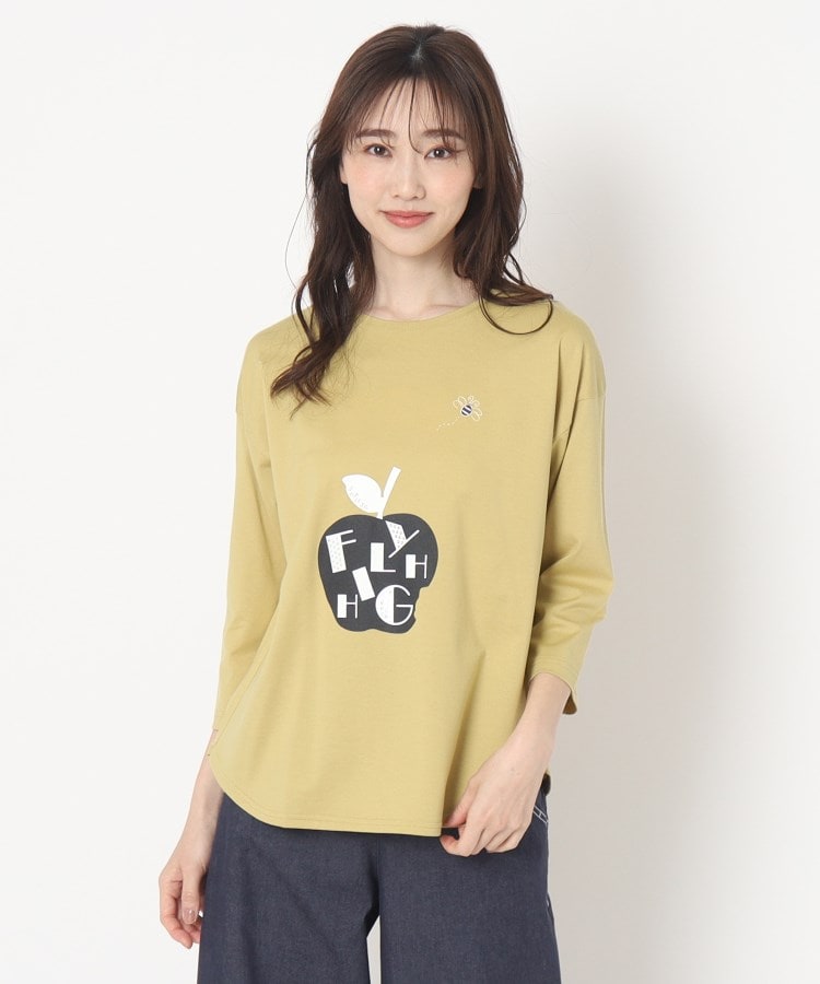 スチェッソ(SUTSESO　)のリンゴモチーフプリントTシャツ10