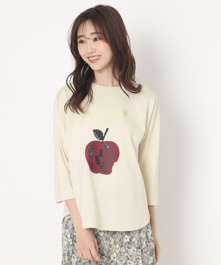 スチェッソ(SUTSESO　)のリンゴモチーフプリントTシャツ15