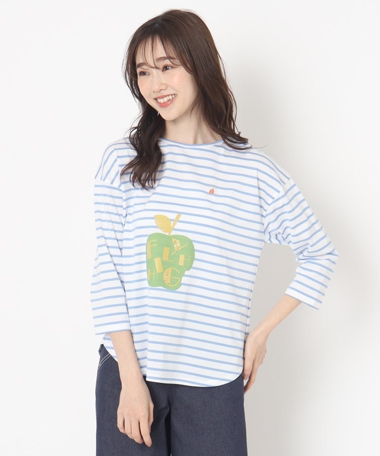 スチェッソ(SUTSESO　)のリンゴモチーフプリントTシャツ19