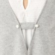 スチェッソ(SUTSESO　)のパール調ボタン付ジャンパースカート5