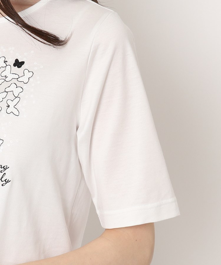 スチェッソ(SUTSESO　)のバタフライ刺繍Tシャツ5
