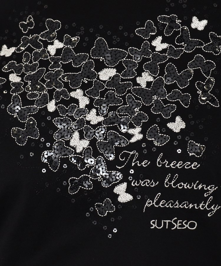 スチェッソ(SUTSESO　)のバタフライ刺繍Tシャツ14