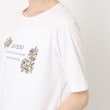 スチェッソ(SUTSESO　)のシャルロット 小花プリントアップリケデザインTシャツ5