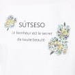 スチェッソ(SUTSESO　)のシャルロット 小花プリントアップリケデザインTシャツ10