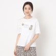 スチェッソ(SUTSESO　)のシャルロット 小花プリントアップリケデザインTシャツ15