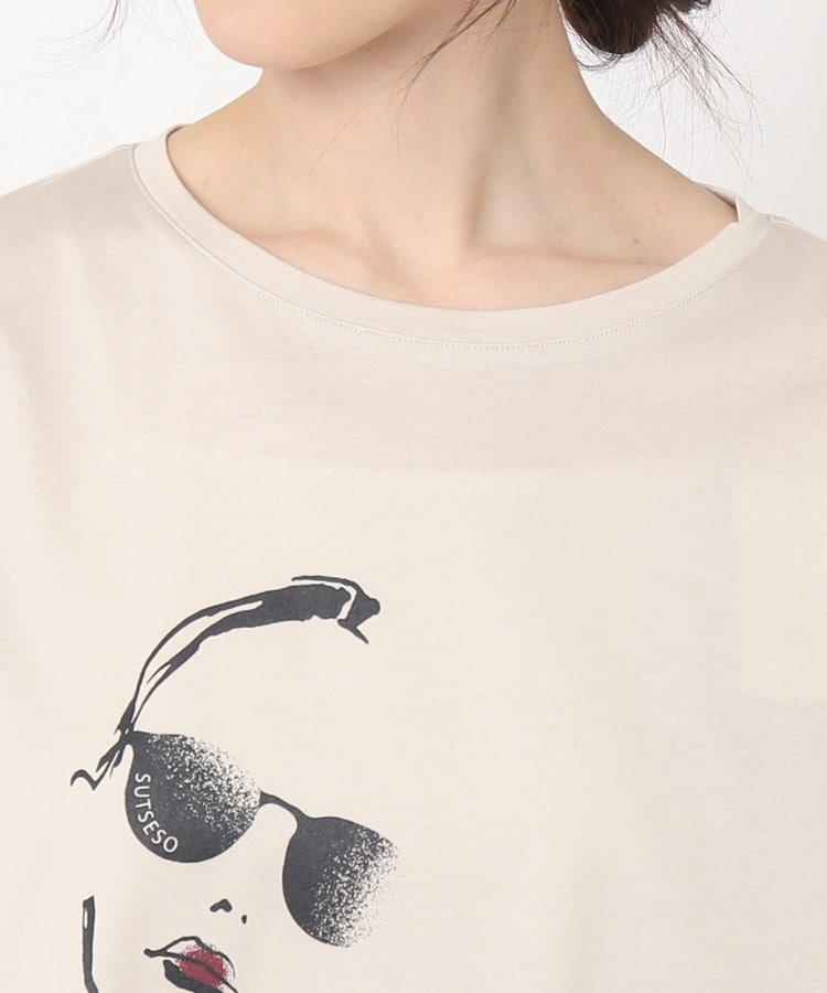 スチェッソ(SUTSESO　)のアーティスティックプリントTシャツ4