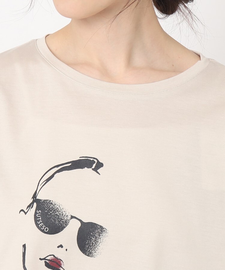 コルディア/スチェッソ(CORDIER/SUTSESO)のアーティスティックプリントTシャツ4