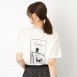 スチェッソ(SUTSESO　)の大人のフォトTシャツ／バックプリント ホワイト(001)