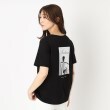 コルディア/スチェッソ(CORDIER/SUTSESO)の大人のフォトTシャツ／バックプリント ブラック(019)