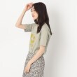 コルディア/スチェッソ(CORDIER/SUTSESO)のフラワーイラストプリントTシャツ11