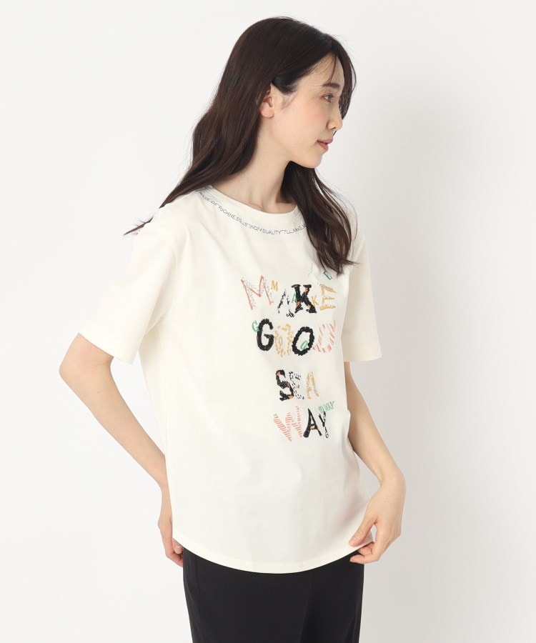 コルディア/スチェッソ(CORDIER/SUTSESO)の刺繍ロゴデザインTシャツ7