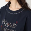 コルディア/スチェッソ(CORDIER/SUTSESO)の刺繍ロゴデザインTシャツ4