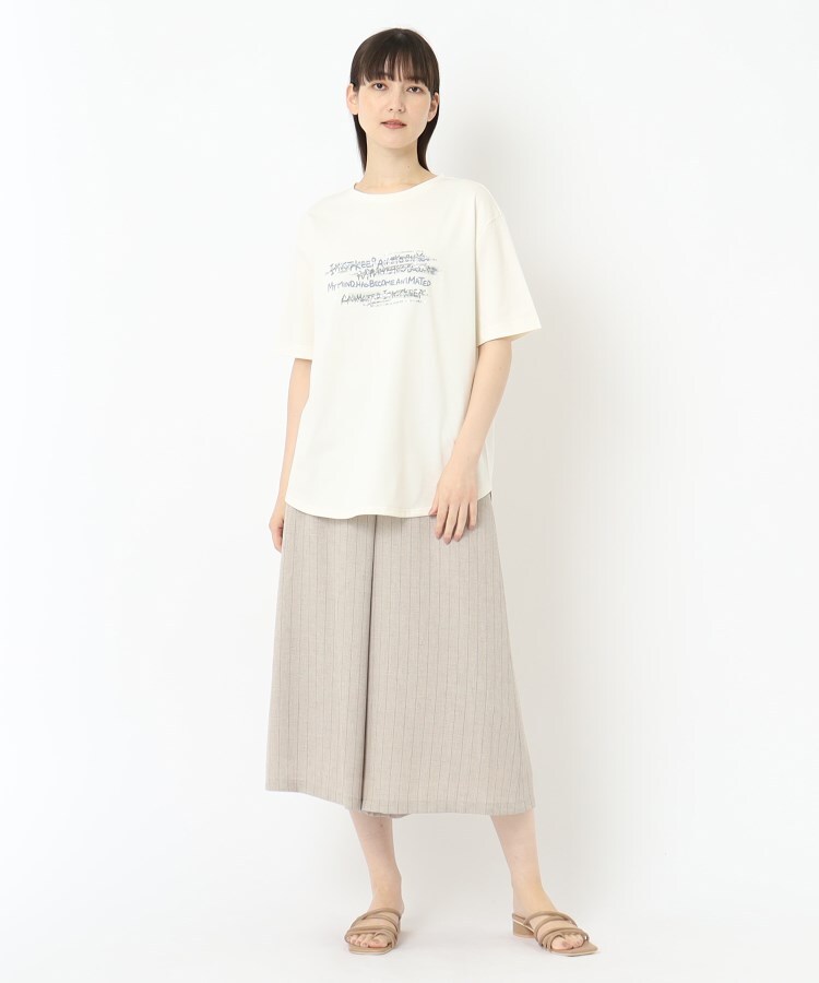 コルディア/スチェッソ(CORDIER/SUTSESO)のスパンコール＆刺繍Tシャツ9