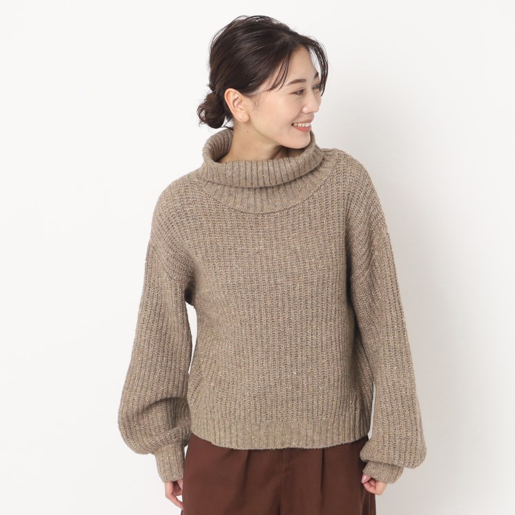 リベル モア libelle more ラメシャギーニットプルオーバー