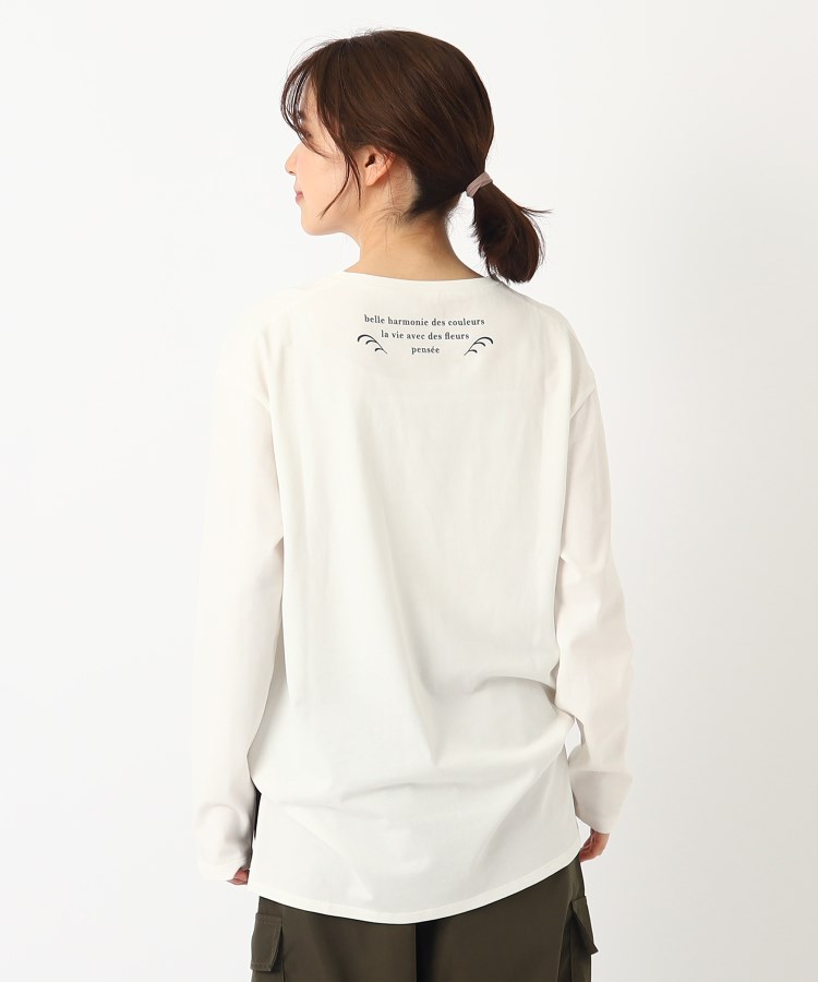 ブレスブリージュ(BLESSE BLIGE)の【ロゴ／洗える】バックロゴハイカウントTシャツ8