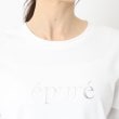 ブレスブリージュ(BLESSE BLIGE)の【オーガニックコットン／箔プリント】ロゴTシャツ4