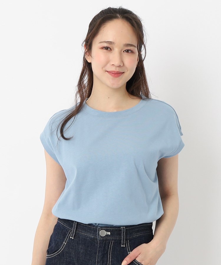 ブレスブリージュ(BLESSE BLIGE)の【ジャージ素材／フレンチスリーブ】ドライタッチシンプルTシャツ16