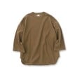 ドレステリア(メンズ)(DRESSTERIOR(Men))の◆blurhms（ブラームス） ラフアンドスムース サーマル ベースボール Tシャツ ディープブラウン(146)