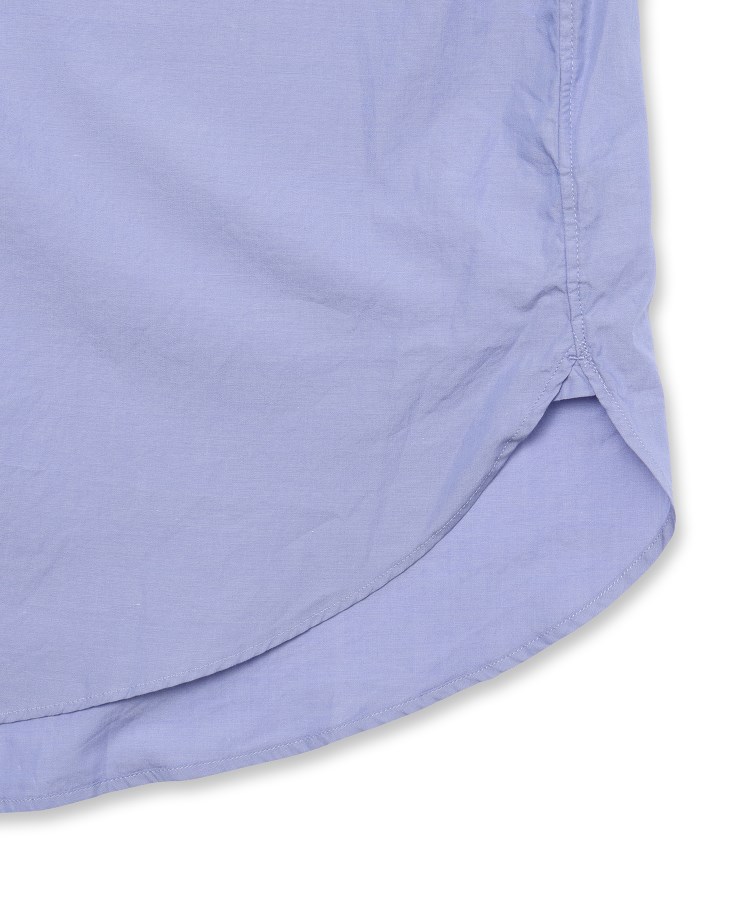 ◆blurhms（ブラームス） シャンブレー ポイント カラーシャツ