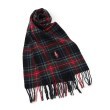 ドレステリア(メンズ)(DRESSTERIOR(Men))の◆Ralph Lauren（ラルフローレン）ホリデータータンベアースカーフ レッド(360)