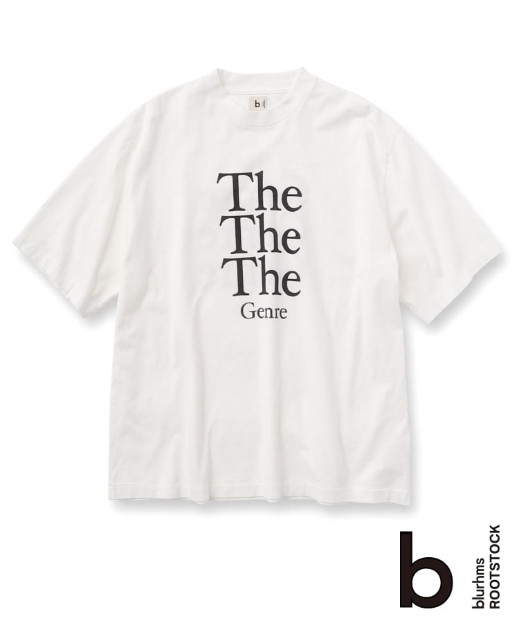 ドレステリア(メンズ)(DRESSTERIOR(Men))の◆blurhms（ブラームス）The Genre ワイドプリントTシャツ ホワイト(101)