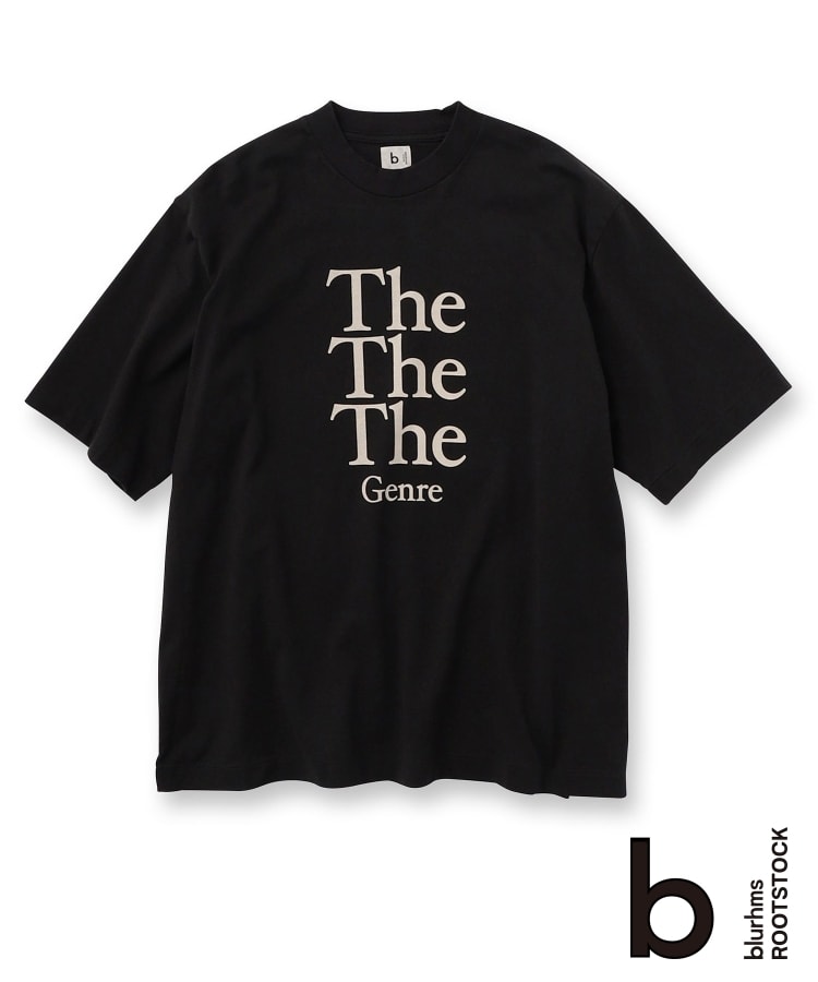 ドレステリア(メンズ)(DRESSTERIOR(Men))の◆blurhms（ブラームス）The Genre ワイドプリントTシャツ ブラック(119)