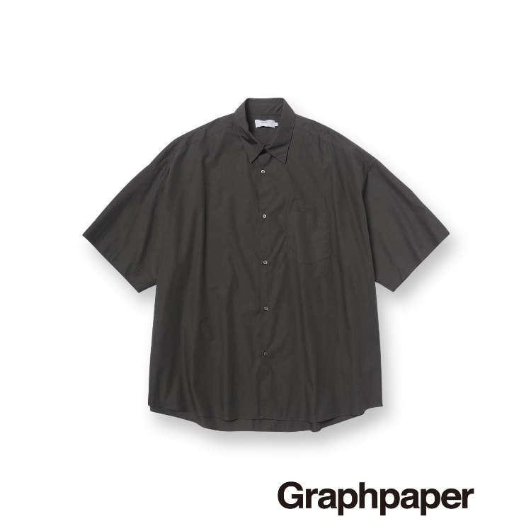 ドレステリア(メンズ)(DRESSTERIOR(Men))の◆Graphpaper（グラフペーパー）ブロードショートスリーブ レギュラーカラー シャツ カジュアルシャツ