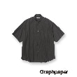 ドレステリア(メンズ)(DRESSTERIOR(Men))の◆Graphpaper（グラフペーパー）ブロードショートスリーブ レギュラーカラー シャツ チャコールグレー(114)