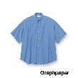 ドレステリア(メンズ)(DRESSTERIOR(Men))の◆Graphpaper（グラフペーパー）ブロードショートスリーブ レギュラーカラー シャツ ネイビー(194)