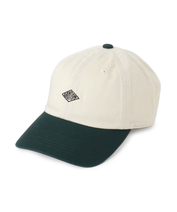 ドレステリア(メンズ)(DRESSTERIOR(Men))のDANTON（ダントン）CHINO CLOTH 6PANEL CAP 2TONE｜キャップ グリーン(024)