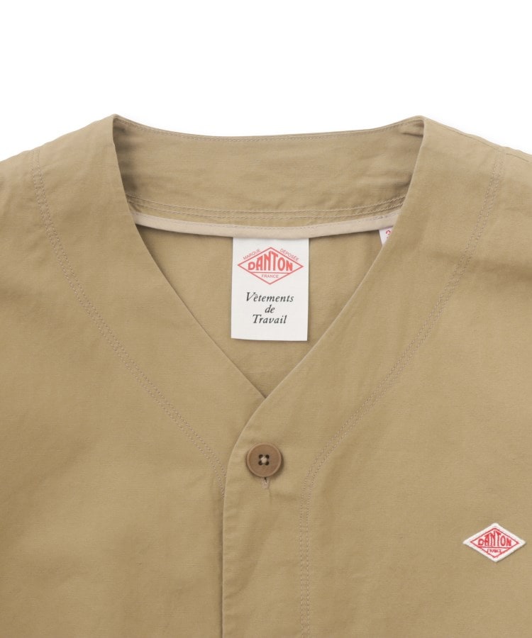 ドレステリア(メンズ)(DRESSTERIOR(Men))のDANTON（ダントン）COLLARLESS JACKET｜ジャケット3